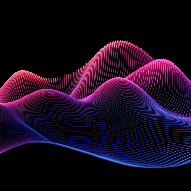 black-bg-violet-orange-blue-waves-dots-banner